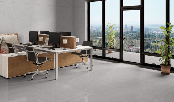 Piso Porcelanato Lef Metropole Grafite 72x72  Pol A Retif - Image 2