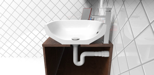 Sifão Blukit Tubo Extensivo 70cm Branco - Image 2