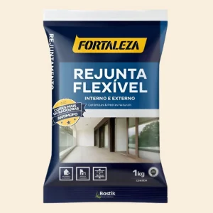 Rejunte Fortaleza Flex Creme 1Kg