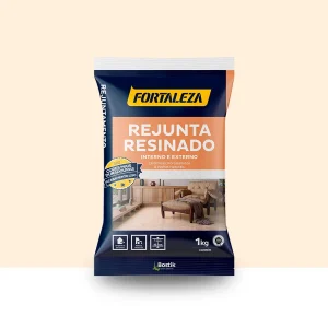 Rejunte Fortaleza Resinado Creme 1Kg