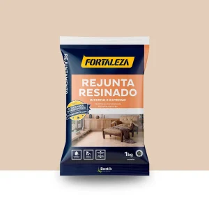 Rejunte Fortaleza Resinado Marfim 1Kg