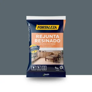 Rejunte Resinado Fortaleza Platina 1Kg