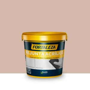 Rejunte Fortaleza Acrílico Bege 1kg