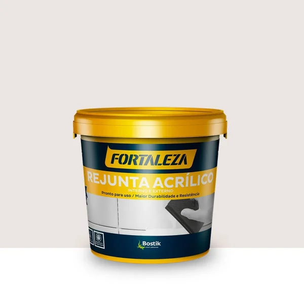 Rejunte Fortaleza Acrílico Platina 1kg