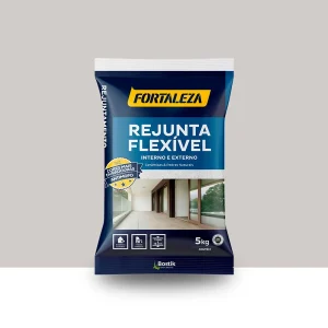 Rejunte Fortaleza Flex Platina 5Kg