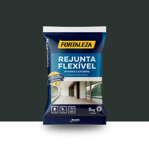 Rejunte Fortaleza Flex Preto 5Kg