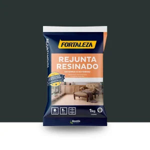 Rejunte Fortaleza Flex Preto 1kg