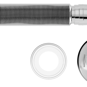 Sifão Blukit Tubo Extensivo com Canopla 70cm Cromado