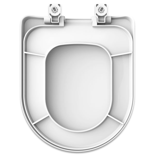 Assento Sanitário Tupan Polipropileno Soft Close Branco p/ Luna Speciale - Image 2
