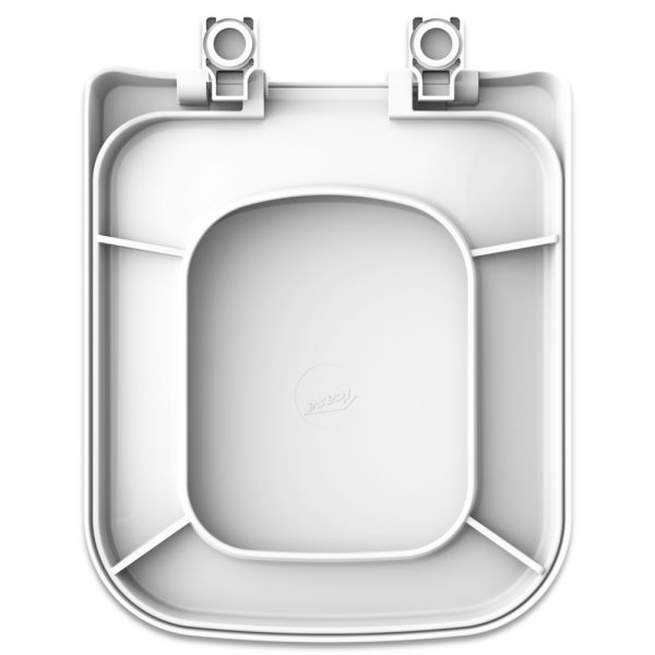 Assento Sanitário Astra Polipropileno Branco p/ Misti - Image 2