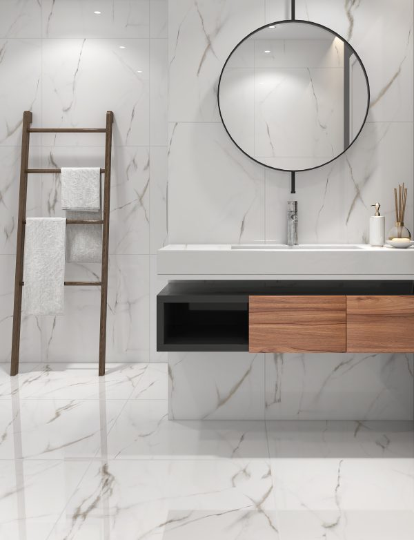 Piso Porcelanato Lef Calacata Gold 71X71 Pol A Retif - Image 2