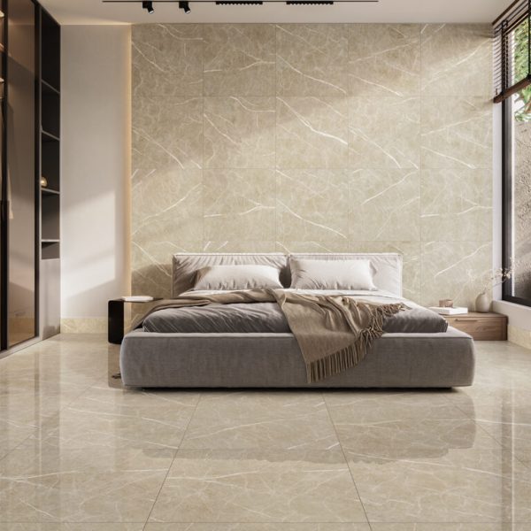 Piso Porcelanato Lef Sirius Beige 71x71 Pol A Retif - Image 2
