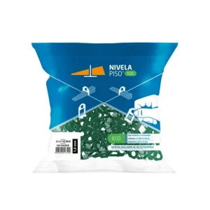 Espaçador Nivela Eco Verde 1,0 MM -Pacote 100 Peças