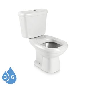 Bacia Icasa Sabatini Conjunto Acoplado Branco