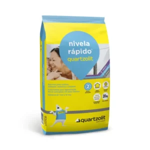 Argamassa Quartzolit Nivela Rapido 20kg