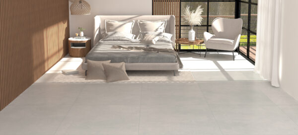 Piso Porcelanato Delta Obelisco Off White 90x90 Act Retif Comercial - Image 2